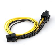 Kábel PCI-E 52cm 6pin až 6+2pin EXCAVATOR AWG18