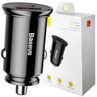 BASEUS SMART NABÍJAČKA DO AUTOMOBILKU S QC 4.0 USB PORTMI ČIERNA BASEUS SMART NABÍJAČKA DO AUTOMOBILKU S QC 4.0 USB PORTMI ČIERNA