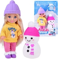 Bábika Ankiki, malá bábika 13 cm + snehuliak ZA4301 Bábika Ankiki, malá bábika 13 cm + snehuliak ZA4301
