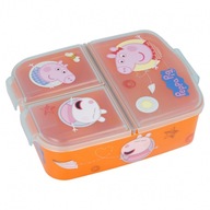 Obedový box PEPPA PIG s priehradkami LUNCH BOX