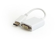 Gembird DisplayPort to DVI adaptér (biely)