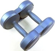 Polyetylénové činky na cvičenie, sada 1,25 kg x2 Polyetylénové činky na cvičenie, sada 1,25 kg x2