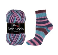 Vlna-Hep Socks Best 4-fach 7351 ponožková priadza Vlna-Hep Socks Best 4-fach 7351 ponožková priadza