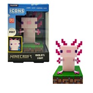 MINECRAFT AXOLOTL IKONA SVETLO MINECRAFT AXOLOTL IKONA SVETLO