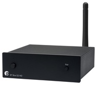 BLUETOOTH 5.0 PRO-JECT BT BOX S2 HD BLK RECEIVER BLUETOOTH 5.0 PRO-JECT BT BOX S2 HD BLK RECEIVER