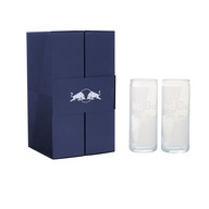 RED BULL Súprava dvoch priehľadných skiel RED BULL Súprava dvoch priehľadných skiel