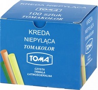 Toma bezprašná školská krieda 100 ks Toma bezprašná školská krieda 100 ks