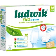 Ekologické tablety do umývačky riadu LUDWIK Ekologické All in One Eco Biologicky odbúrateľné Ekologické tablety do umývačky riadu LUDWIK Ekologické All in One Eco Biologicky odbúrateľné