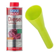 LIQUI MOLY ČISTIČ VSTREKOVAČA DIESELU 2666 + NÁlievka ADAPTÉRA PALIVA