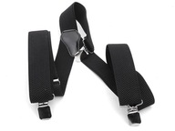 Pánske traky POLISH HQ 3,5 cm, ČIERNA Pánske traky POLISH HQ 3,5 cm, ČIERNA