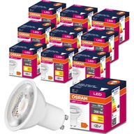 10x GU10 LED žiarovka 4,5W = 50W 350lm 3000K OSRAM 10x GU10 LED žiarovka 4,5W = 50W 350lm 3000K OSRAM