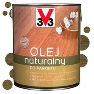 V33 Prírodný olej na parkety, bezfarebný matný, 2,5L