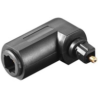 Digitálny/audio adaptér Goobay 11925 Toslink 90° Digitálny/audio adaptér Goobay 11925 Toslink 90°
