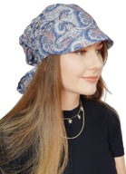 Lara turban so šiltom W-204 pre letný EVA DESIGN Lara turban so šiltom W-204 pre letný EVA DESIGN