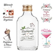 25X 100ML FĽAŠE S POTLAČOU NA SVADOBNÝ DAR 25X 100ML FĽAŠE S POTLAČOU NA SVADOBNÝ DAR