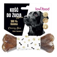 Lovi Food Premium Chewing Bone S - žuvacia kosť pre psov, 100% konské mäso Lovi Food Premium Chewing Bone S - žuvacia kosť pre psov, 100% konské mäso