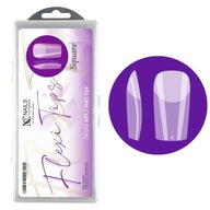 Nails Company Forms Flexi Tips - Square 240 ks Nails Company Forms Flexi Tips - Square 240 ks