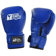 Boxerské rukavice Profight, Dračia koža, modré