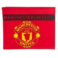 Červená rozťahovacia peňaženka Manchester United na zips