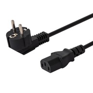 Savio CL-146 napájací kábel 3,0m Schuko samec - IEC C13 Savio CL-146 napájací kábel 3,0m Schuko samec - IEC C13