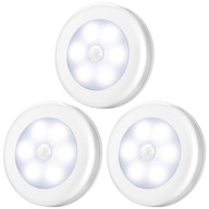 3x LED lampa, pohybový senzor súmraku, PIR BATÉRIE 3x LED lampa, pohybový senzor súmraku, PIR BATÉRIE