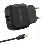 Q Sieťová nabíjačka 3,4A 17W 2x USB + micro kábel Q Sieťová nabíjačka 3,4A 17W 2x USB + micro kábel