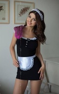 SOFTLINE JANE BLACK 1844 MAID _M/L_ BLACK