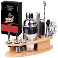 BARMANSKÝ SET NA NÁPOJE KOKTEJLY ŠEJER ŠEJER 550 ml 11 ks ZA DARČEK BARMANSKÝ SET NA NÁPOJE KOKTEJLY ŠEJER ŠEJER 550 ml 11 ks ZA DARČEK