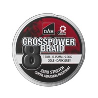 Crosspower 8-pletená 0,10mm 150m Dam Crosspower 8-pletená 0,10mm 150m Dam