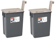 2X ZÁSOBNÍK NÁDOB NA ORGANICKÝ ODPAD KRIVKA NA ODPADKY 2X ZÁSOBNÍK NÁDOB NA ORGANICKÝ ODPAD KRIVKA NA ODPADKY