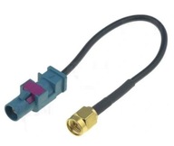 FAKRA SMA ADAPTÉR NA GPS ANTÉNU VW SEAT SKODA AUDI FAKRA SMA ADAPTÉR NA GPS ANTÉNU VW SEAT SKODA AUDI