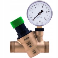 HONEYWELL 1/2 REDUKTOR TLAKU + AFRISO MANOMETER