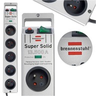Predlžovací kábel Silver Power Strip 5 zásuviek Certifikát CE Predlžovací kábel Silver Power Strip 5 zásuviek Certifikát CE