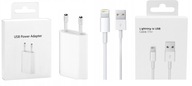 USB nabíjačka + 1m kábel pre nabíjanie iPhone 6,7,8 USB nabíjačka + 1m kábel pre nabíjanie iPhone 6,7,8