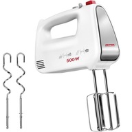 KUCHYŇSKÝ RUČNÝ BIEHAČ MPM MMR-19 TURBO 500W BIELY KUCHYŇSKÝ RUČNÝ BIEHAČ MPM MMR-19 TURBO 500W BIELY