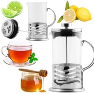 Sklenený lúhovač na čaj kávové bylinky 600 ML Berretti BROCCA 6873 Sklenený lúhovač na čaj kávové bylinky 600 ML Berretti BROCCA 6873