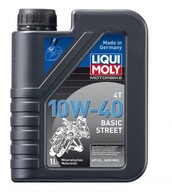 Liqui Moly 10W40 Basic Street 4T Motorový olej 1L