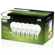 6x LED žiarovka E14 MALÁ GUĽA 10W = 75W 4000K neutrálna farba CCD LUMILED 6x LED žiarovka E14 MALÁ GUĽA 10W = 75W 4000K neutrálna farba CCD LUMILED