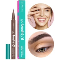 Claresa GO BUSHY 02 Choco Brown pero na obočie Precízny tenký štetec Claresa GO BUSHY 02 Choco Brown pero na obočie Precízny tenký štetec