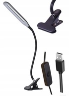 Lampa na čítanie s USB klipom 24 LED FLEXIBILNÝCH Lampa na čítanie s USB klipom 24 LED FLEXIBILNÝCH