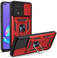 POUZDRO ARMOR PRE OPPO RENO 5 5G POSUVNÝ PRSTEN + SKLO