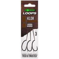 Náväzce na kapry Micro Barbed Korda Loops Klor Micro Barbed 30 lb r Náväzce na kapry Micro Barbed Korda Loops Klor Micro Barbed 30 lb r