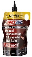 Amsoil MTG 75w90 GL4 EP PK Easy Pack 1qt 946ml Amsoil MTG 75w90 GL4 EP PK Easy Pack 1qt 946ml