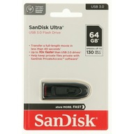 SanDisk CRUSER ULTRA 64 GB USB 3.0 100 MB/s SanDisk CRUSER ULTRA 64 GB USB 3.0 100 MB/s