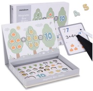 Magnetické puzzle sa učia počítanie a čísla Magnetické puzzle sa učia počítanie a čísla