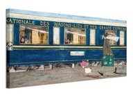 Sam Toft obraz Orient Express vlak 100x50 cm