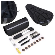 Multitool sada na opravu bicykla, pumpička na imbus, záplaty v puzdre na sedlo Multitool sada na opravu bicykla, pumpička na imbus, záplaty v puzdre na sedlo