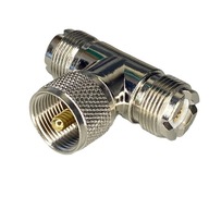 UHF T-zástrčka / UHF zásuvka / UHF zásuvka UHF T-zástrčka / UHF zásuvka / UHF zásuvka