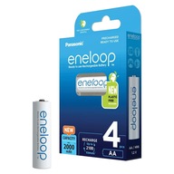 Panasonic Eneloop BK-3MCDE/4BE - 4x AA batérie Panasonic Eneloop BK-3MCDE/4BE - 4x AA batérie