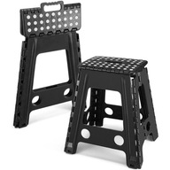Stolička skladacia stolička skladacia stolička veľké 39 cm protišmykové nohy